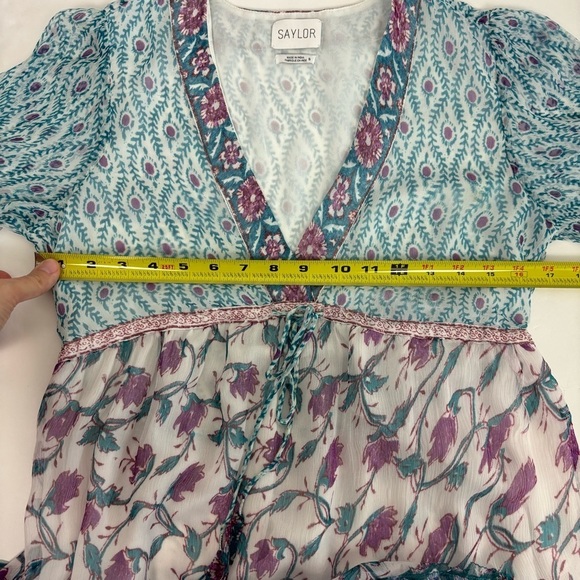 SAYLOR Kita Mini Dress in Multi Size S - Picture 14 of 16